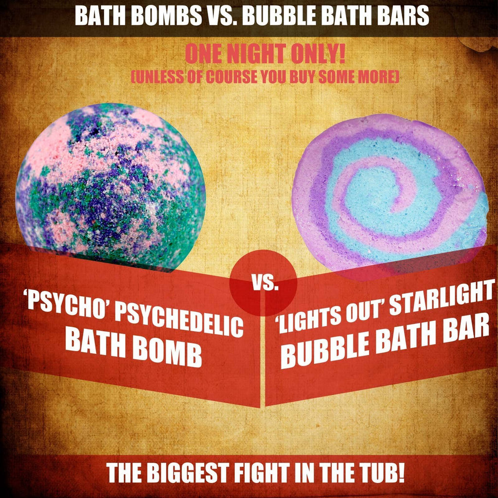 Bath Bombs Vs Bubble Bath Bars