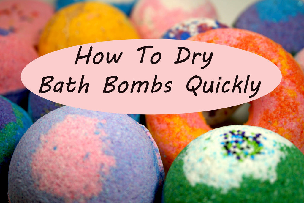 How To Dry Bath Bombs (Quickly!)